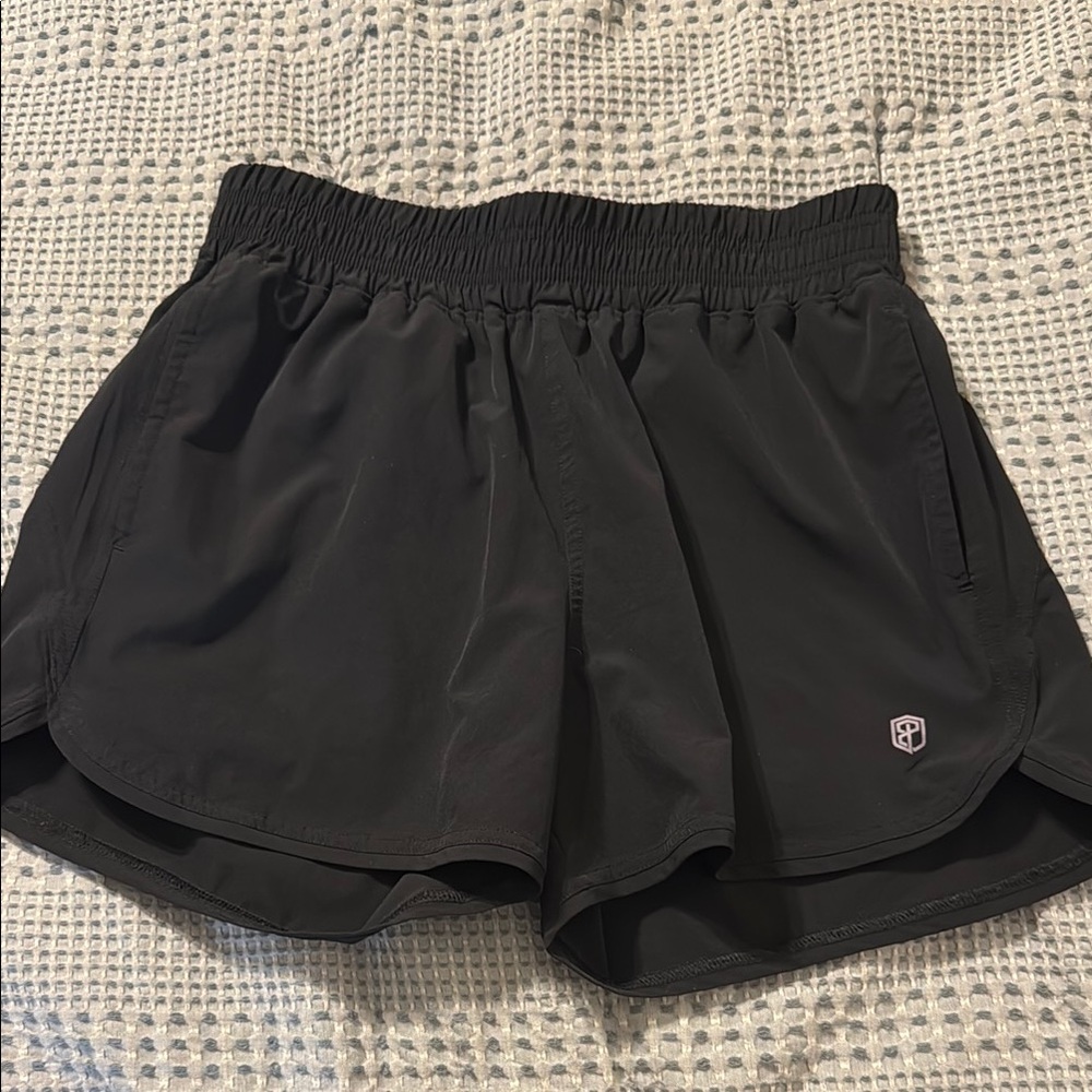 Born Primitive Black Athletic Shorts Lightweight Performance